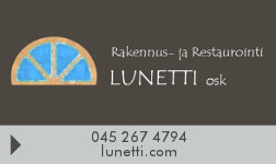 Rakennus- ja Restaurointityöosuuskunta Lunetti logo